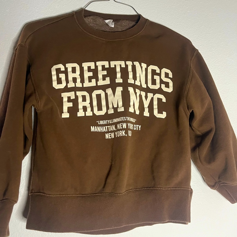 “Greetings from Nyc” Youth Sweatshirt